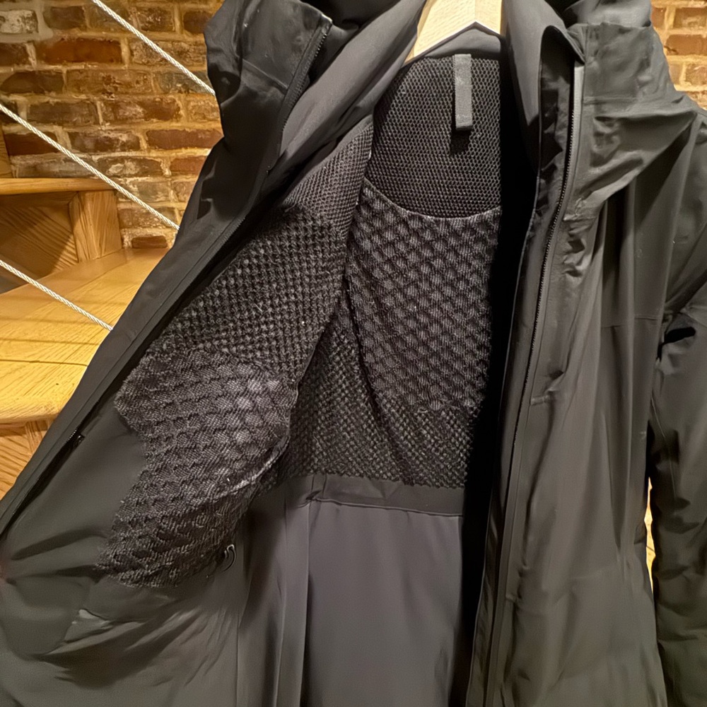 Lululemon Stretch Seal Sleet Street 600-Down-Fill Long Jacket size 10 - Picture 5 of 7